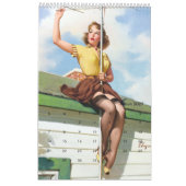 Calendrier 2026 Pin Ups Calendar (Mar 2027)