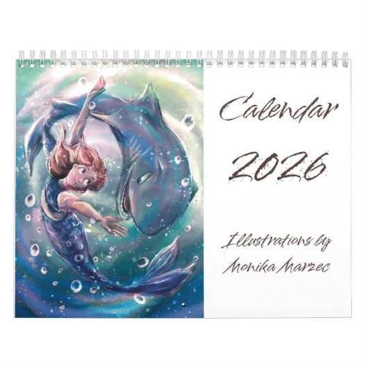 Calendrier 2026 « Play » de Monika Marzec (Protection)