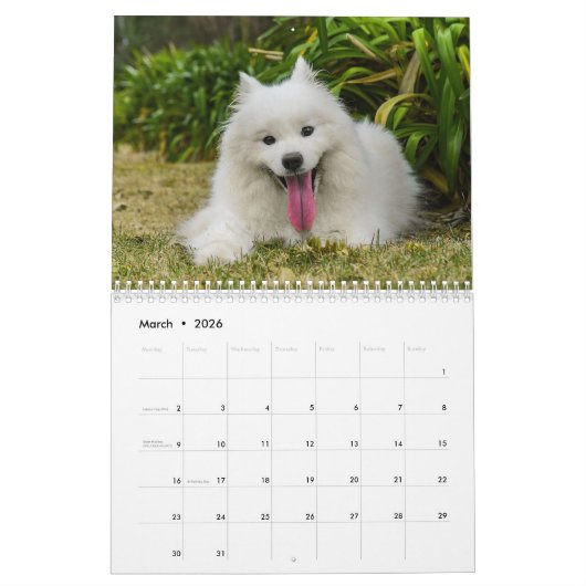 Calendrier 2026 Poppet and the Wolfpack (Mar 2026)