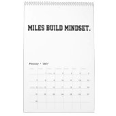 Calendrier 2026 pour coureuse Motivation de course (Feb 2027)