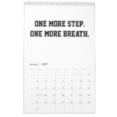 Calendrier 2026 pour coureuse Motivation de course (Jan 2027)
