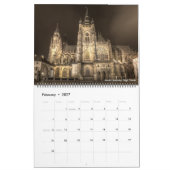 Calendrier 2026 Prague - Cathédrale Saint-Guy (Feb 2027)