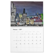 Calendrier 2026 Prague - Pont Charles (Feb 2027)