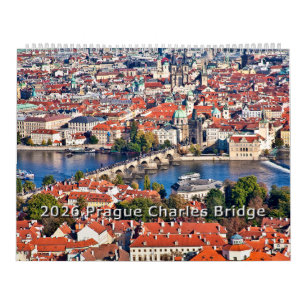 Calendrier 2026 Prague - Pont Charles