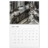 Calendrier 2026 Prague - St.Vitus Cathedral at Night Calendar (Mar 2026)