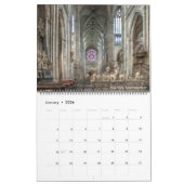 Calendrier 2026 Prague - St. Vitus Cathedral Calendar (Jan 2026)