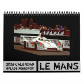 CALENDRIER 2026 RACING CALENDAR (Protection)