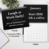 Calendrier 2026 Relatable Office Wall Calendar