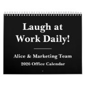 Calendrier 2026 Relatable Office Wall Calendar (Protection)