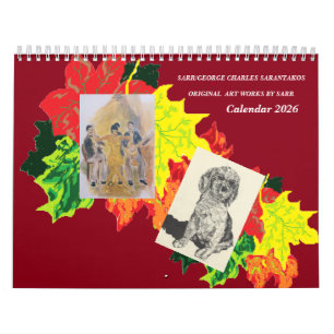 Calendrier 2026 Sarr /George Charles Sarantakos