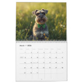 Calendrier 2026 Schnauzer 12-Month Wall Calendar (Mar 2026)