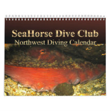 2026 SeaHorse Dive Club Northwest Diving Calendar