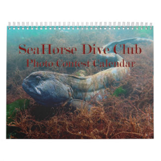 Calendrier 2026 SeaHorse Dive Club Photo Contest Calendar