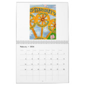 Calendrier 2026 Seasonal Monthly Calendar (Feb 2026)
