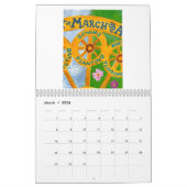 Calendrier 2026 Seasonal Monthly Calendar (Mar 2026)