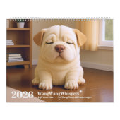 Calendrier 2026 Shar Pei Puppy by WangWang (Protection)