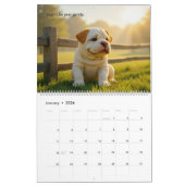 Calendrier 2026 Shar Pei Puppy by WangWang (Jan 2026)