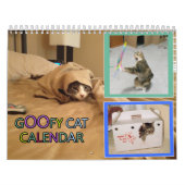 Calendrier 2026 silly cat Calendar (Protection)