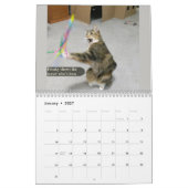 Calendrier 2026 silly cat Calendar (Jan 2027)
