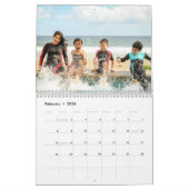 Calendrier 2026 Simple Create Your Own Custom Family Photo (Feb 2026)