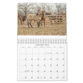 CALENDRIER 2026 SIMPLE HORSES CALENDAR (Jan 2026)