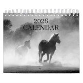 CALENDRIER 2026 SIMPLE HORSES CALENDAR (Protection)