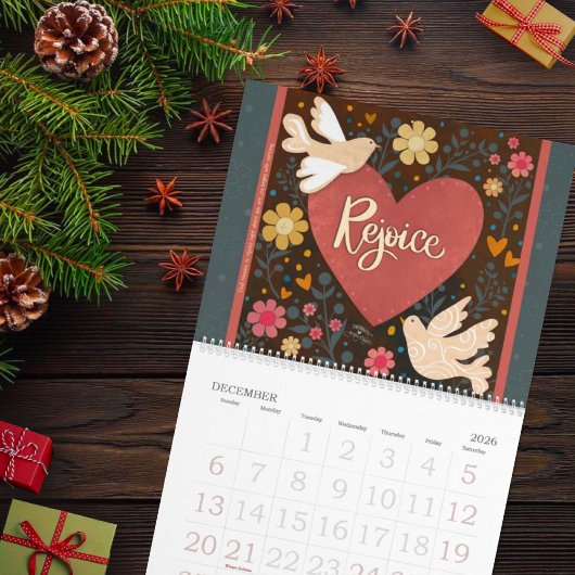 Calendrier 2026 Soul Expressions One Word Inspirational