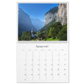 Calendrier 2026 Suisse photo nature & paysage (Jan 2027)