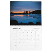 Calendrier 2026 Sunset Lake Calendar (Feb 2027)