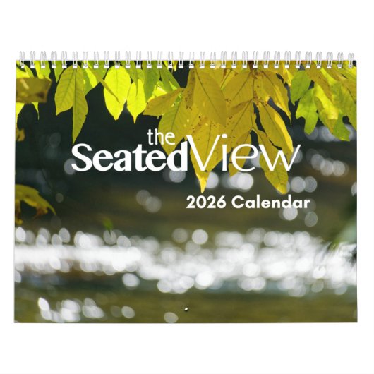 Calendrier 2026 The Seated View Calendar (Protection)