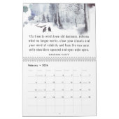 Calendrier 2026 Universal Year of Change Motivational Sayings (Feb 2026)