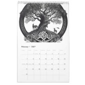 Calendrier 2026 Vikings & Créatures Mythiques (Feb 2027)