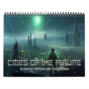 Calendrier 2026 Villes Du Futur 4 Science-Fiction
