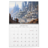 Calendrier 2026 Villes Du Futur 5 Science-Fiction (Jan 2027)