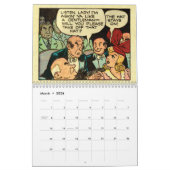 Calendrier 2026 Vintage Comic Art Wall Calendar (Mar 2026)