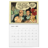 Calendrier 2026 Vintage Comic Art Wall Calendar (Mar 2027)
