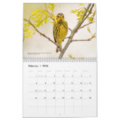 Calendrier 2026 Warblers - Original Bird Photo Calendar (Feb 2026)