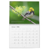 Calendrier 2026 Warblers - Original Bird Photo Calendar (Jan 2026)