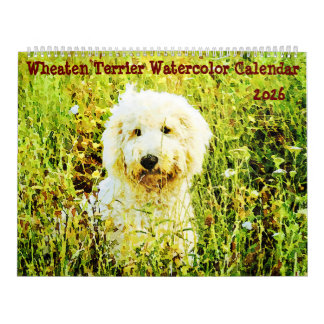 Calendrier 2026  Wheaten Terrier Dog Mama Mom Owner Gifts