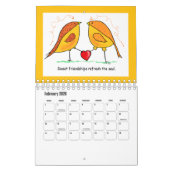 Calendrier 2026 Whimsical Birds Calendar . . . (Feb 2026)