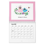 Calendrier 2026 Whimsical Birds Calendar . . . (Mar 2026)