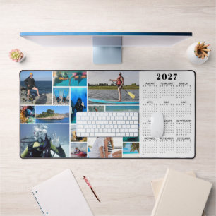Calendrier 2027 15 Photos Monogramme Couleurs Pers