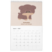 Calendrier 2027 Chiots (Mar 2027)