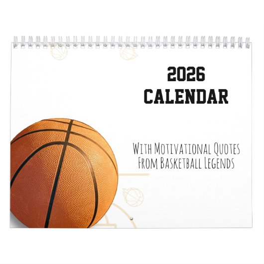 Calendrier 2027 Citations de motivation Basketball (Protection)