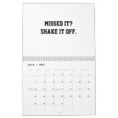 Calendrier 2027 Citations drôles de Pickleball Pic (Mar 2027)