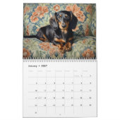 Calendrier 2027 Dachshunds (Jan 2027)