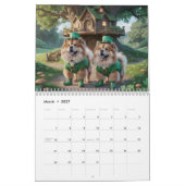 Calendrier 2027 de chiens Chow Chow (Mar 2027)