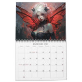 Calendrier 2027 de fées et d'art fantastique 8 (Feb 2027)