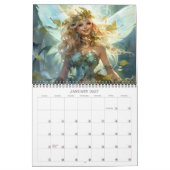 Calendrier 2027 de fées et d'art fantastique 8 (Jan 2027)