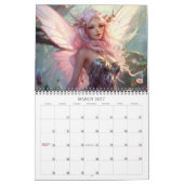 Calendrier 2027 de fées et d'art fantastique 8 (Mar 2027)